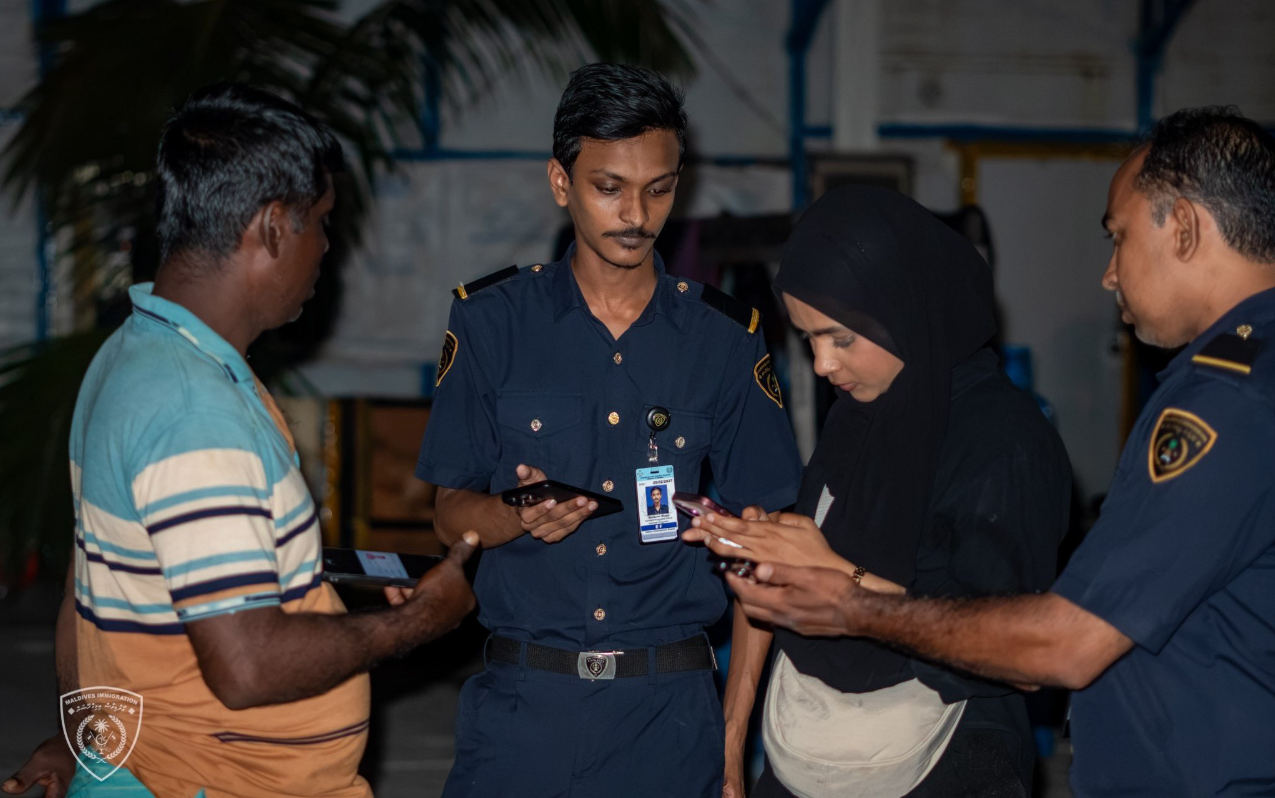 Maldives Immigration, Police Raid Foreigners in Interpol-Led Anti-Trafficking Operation