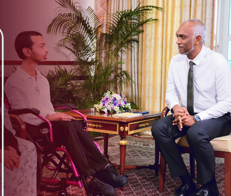 President Muizzu announces national program to boost inclusion for persons with disabilities