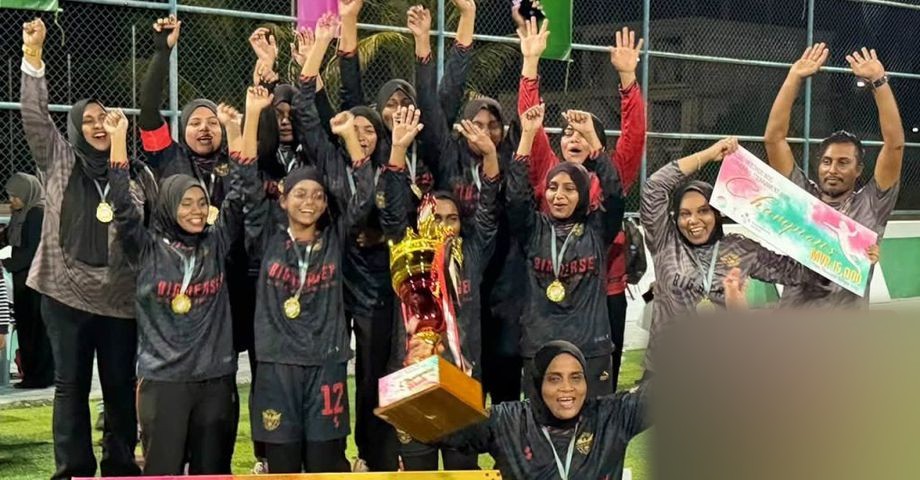 Meedhoo Falcons Win Addu Meedhoo WDC Handball Tournament