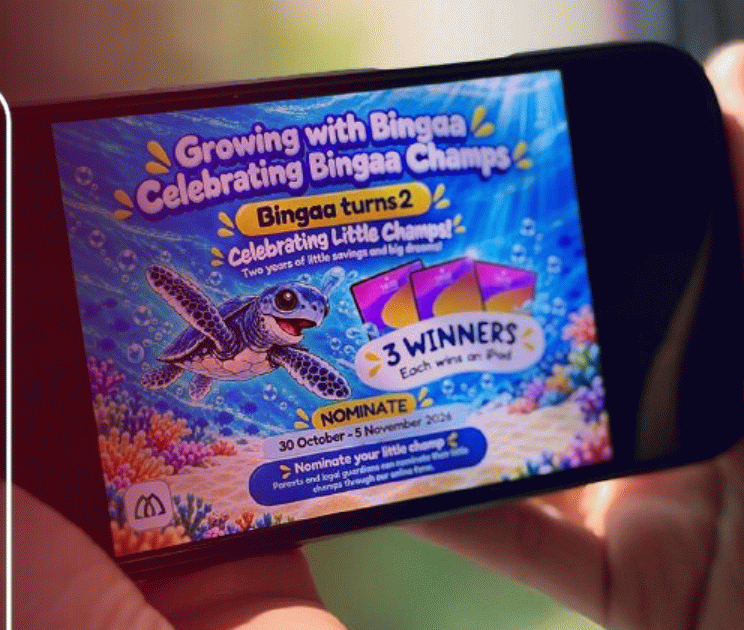 MIB launches 'Growing with Binga - Binga Champs' promotion for children