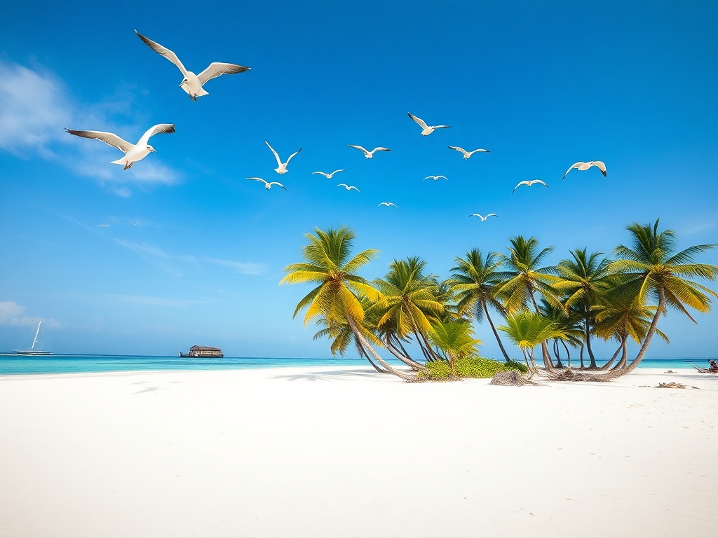 The real beauty of Maldives is on uninhabited islands