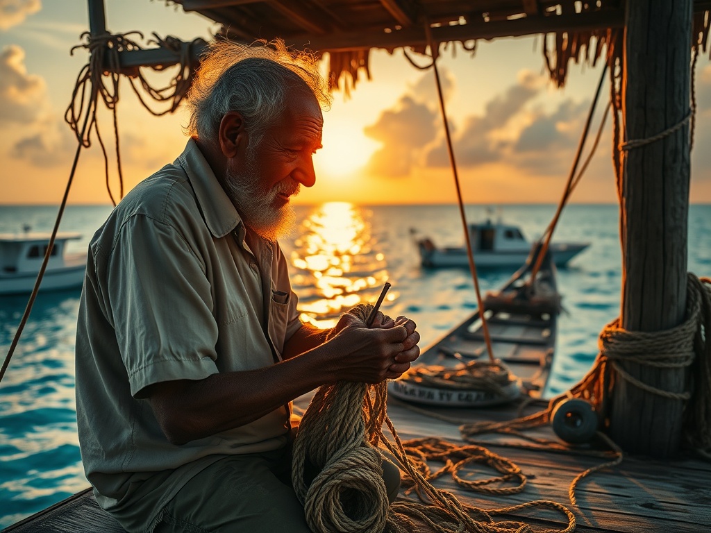 The Ocean's Bounty and the Fisherman's Doubt