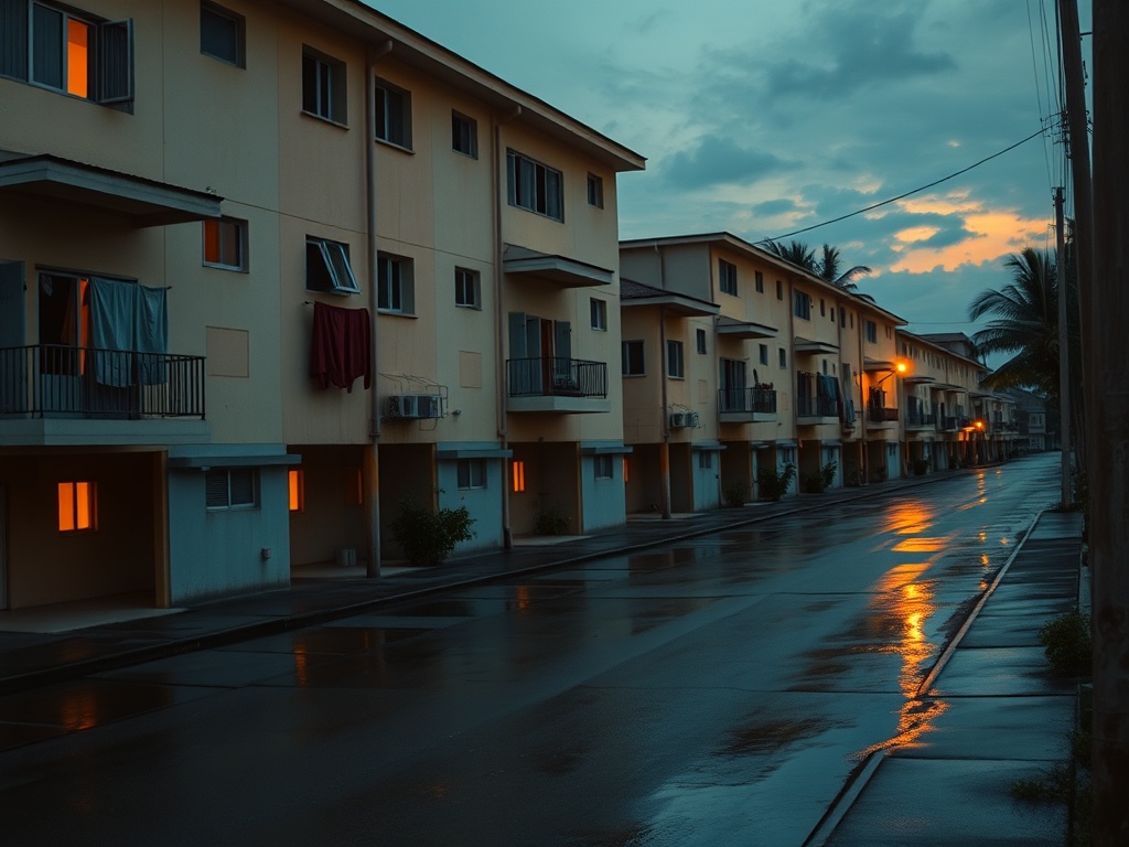 The Empty Flats of October