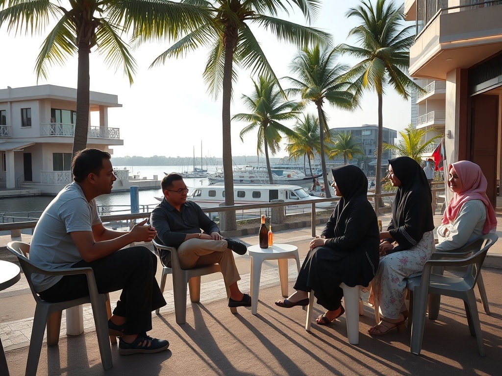 Maldivians discuss community challenges and daily life concerns