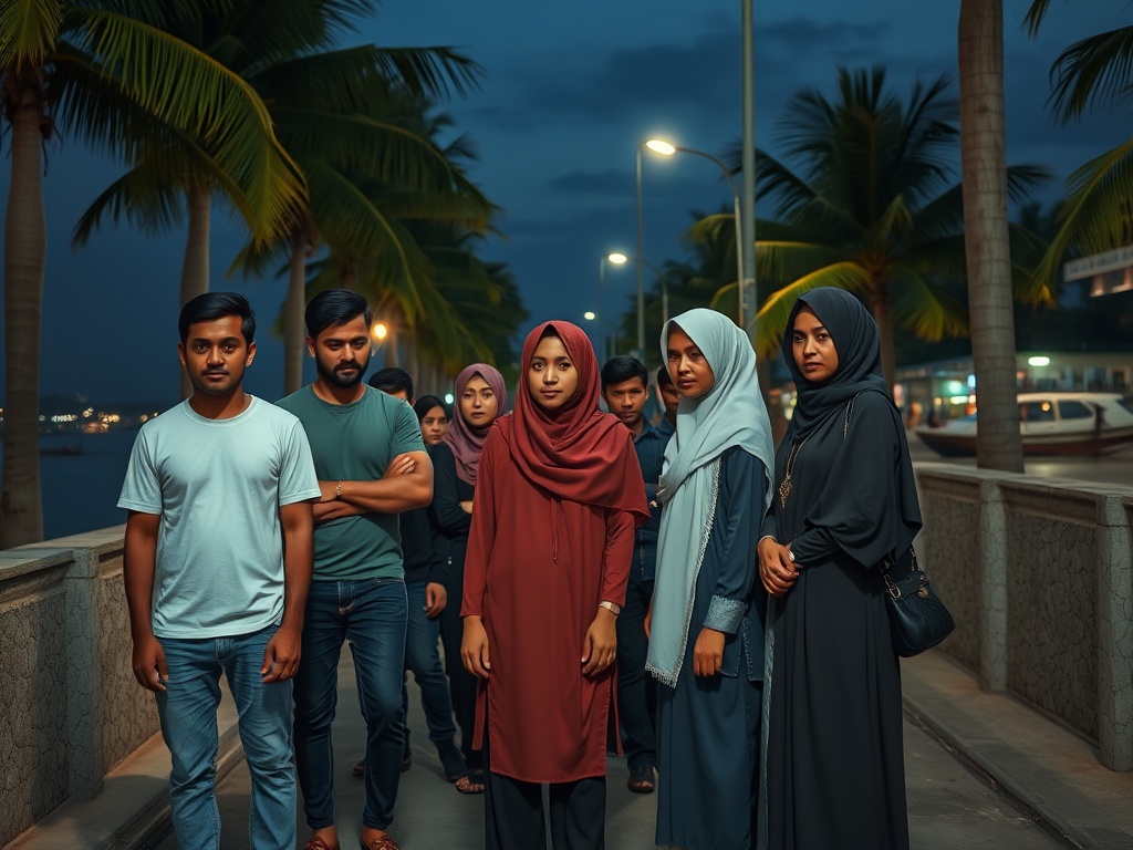 Police and protesters clash in Malé streets over political tensions