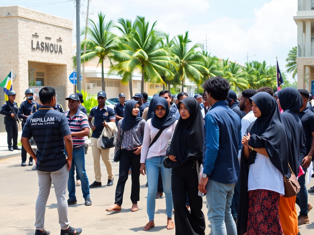 Police accused of excessive force during youth protest