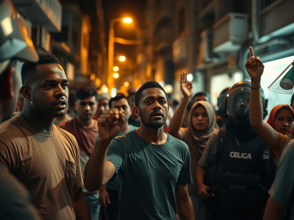There is no such thing as protest route in the Maldivian constitution