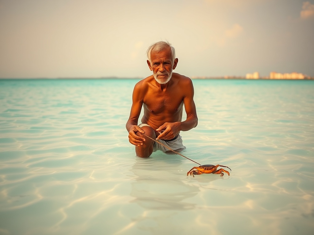 The Mud Crab Catchers Watching Malé's Skyline Grow