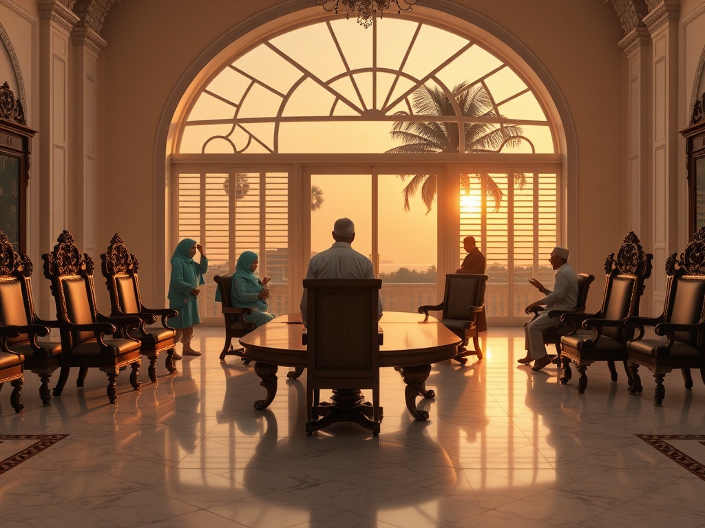 Empty Chairs in Government While Malé's Streets Overflow