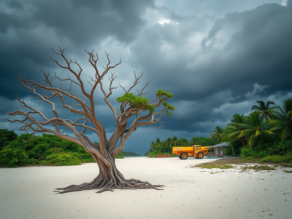 Maldives' Vanishing Defenses: The High Cost of Trading Ancient Trees for Token Gestures