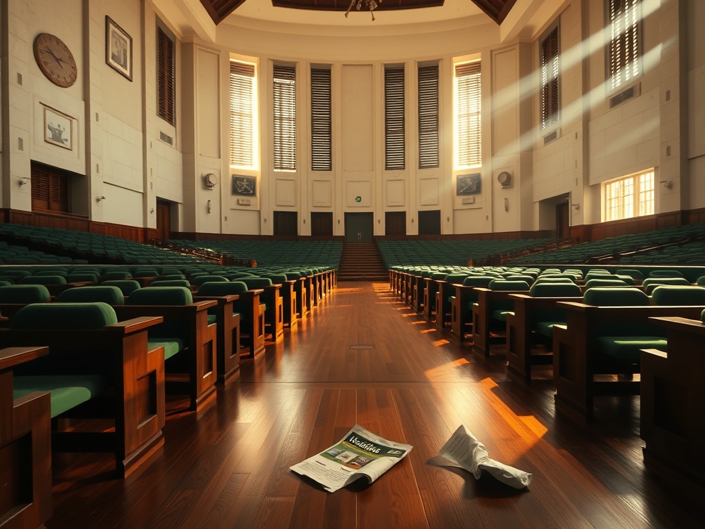 Empty Seats in the Majlis and a Discarded Campaign Pamphlet