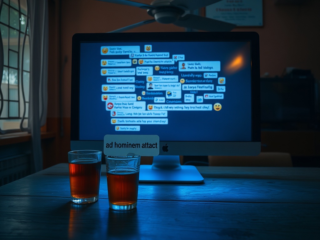 When Digital Debates Turn into Personal Insults