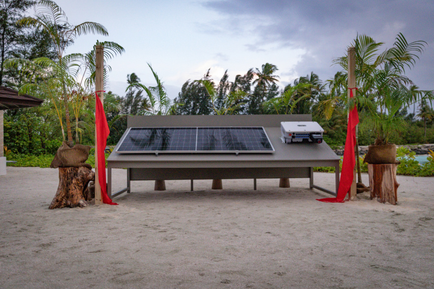 Solar Power Project Launched at Olhuveli to Cut Diesel Use and Carbon Emissions