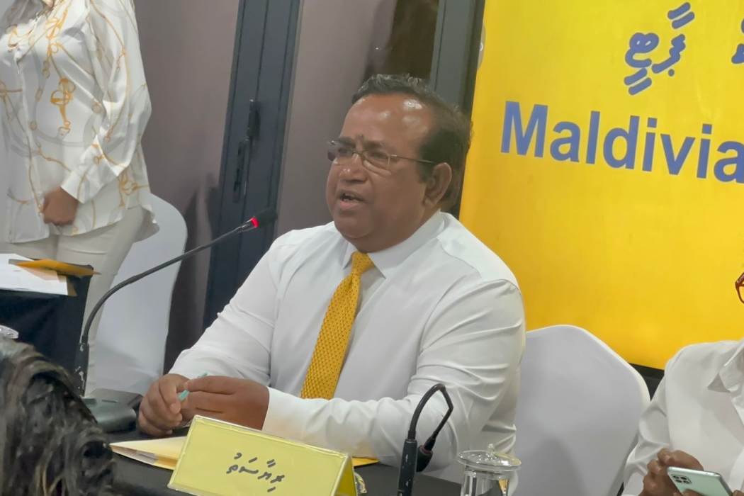 Abdul Ghafoor Moosa Elected as MDP's Parliamentary Group Leader