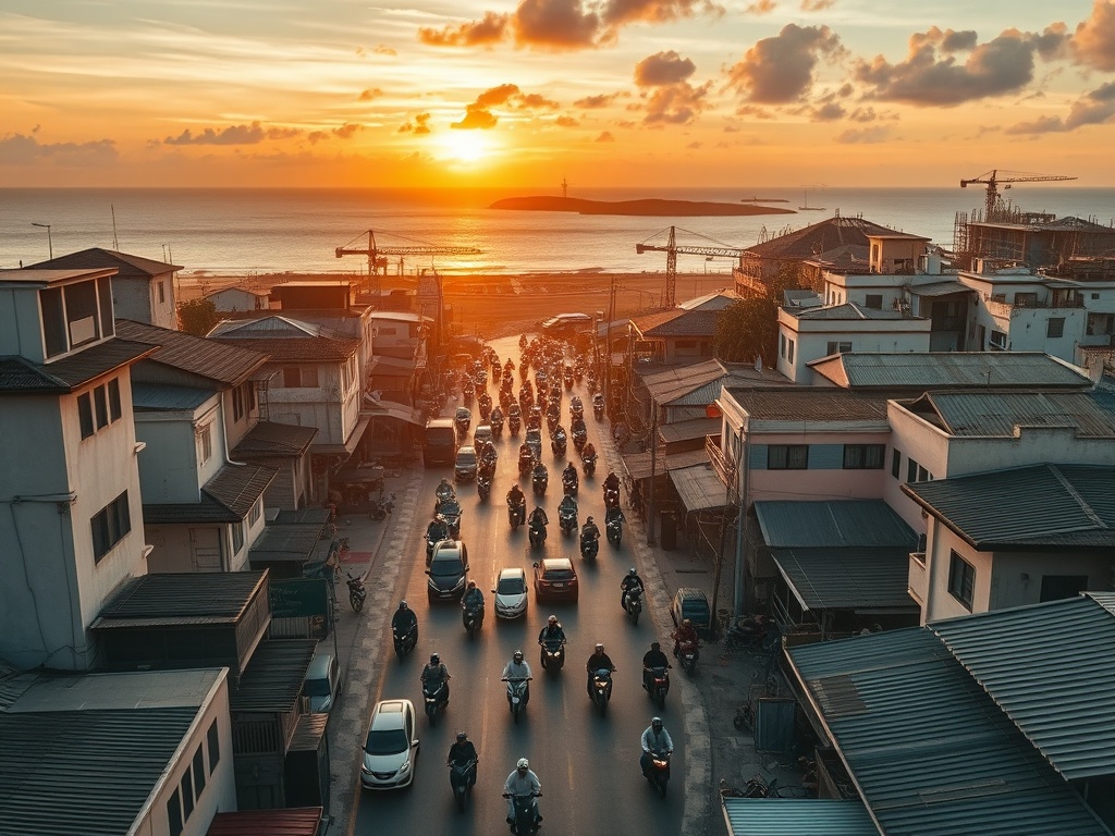 Before Dawn Until After Dark: Malé's Gridlocked Commute