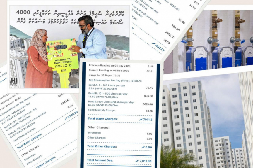 Residents of 'Gedhoruveriya' Flats Raise Concerns Over Exorbitant Water Bills