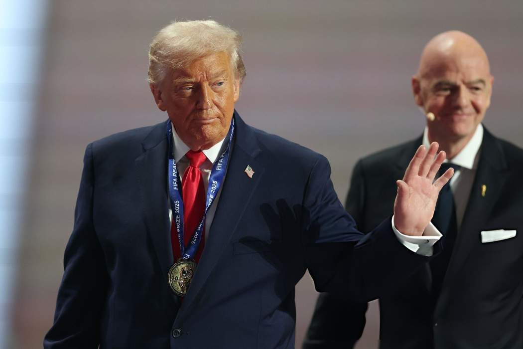 FIFA President Gianni Infantino Awards Donald Trump Peace Prize Amid Controversy