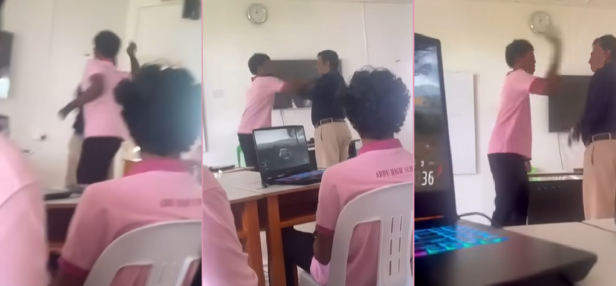 Student Suspended After Scuffle with Teacher at Addu High School