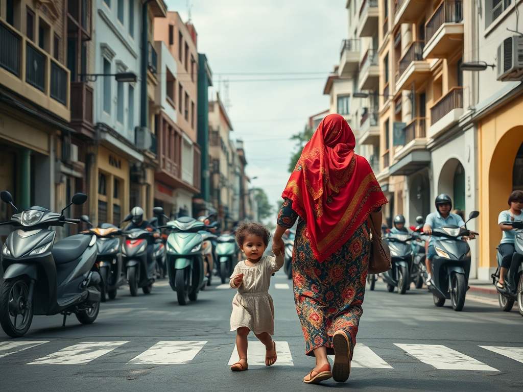 Dear Parents teach your kids about road safety