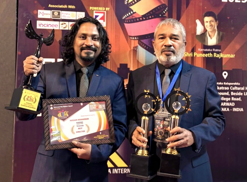 Maldivian Film ‘Kamanaa’ Wins Three Awards at Karnataka International Film Festival