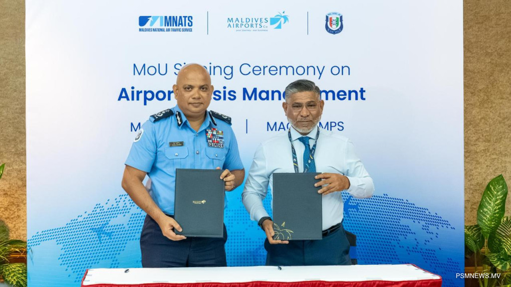 MACL, MPS, and MNATS Sign Agreements to Enhance Velana International Airport Crisis Management
