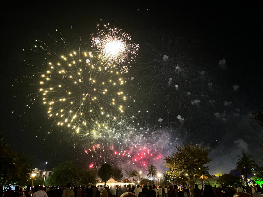 Hulhumale' Rings in 2026 with Spectacular Fireworks, Drone Show, and Food Festival