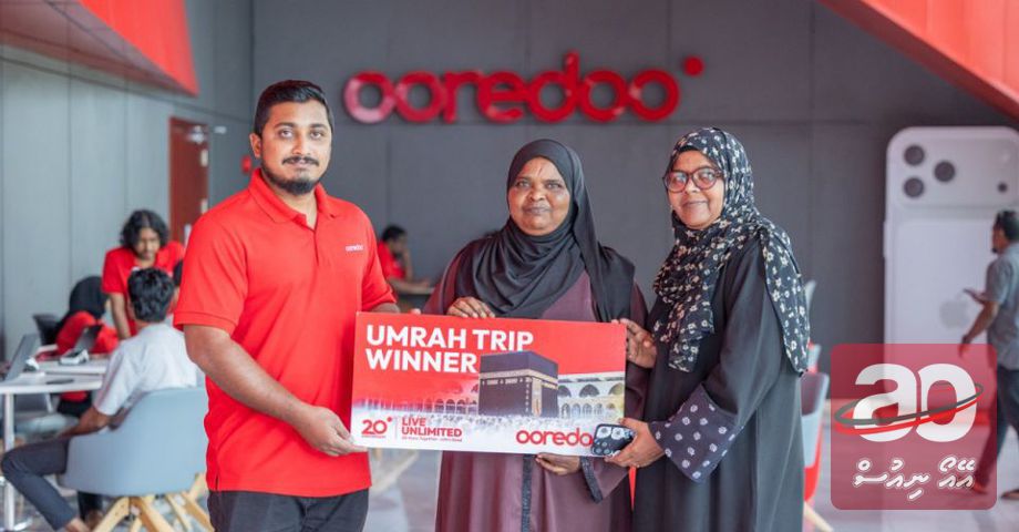 Addu Resident Wins Ooredoo Umrah Pilgrimage Opportunity