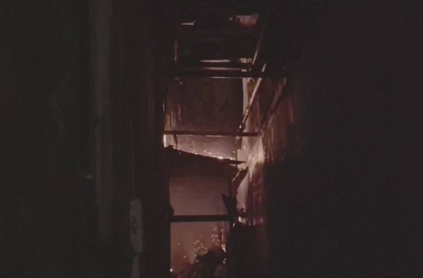 Fire Breaks Out in Male’ Construction Site, Prompting Emergency Response