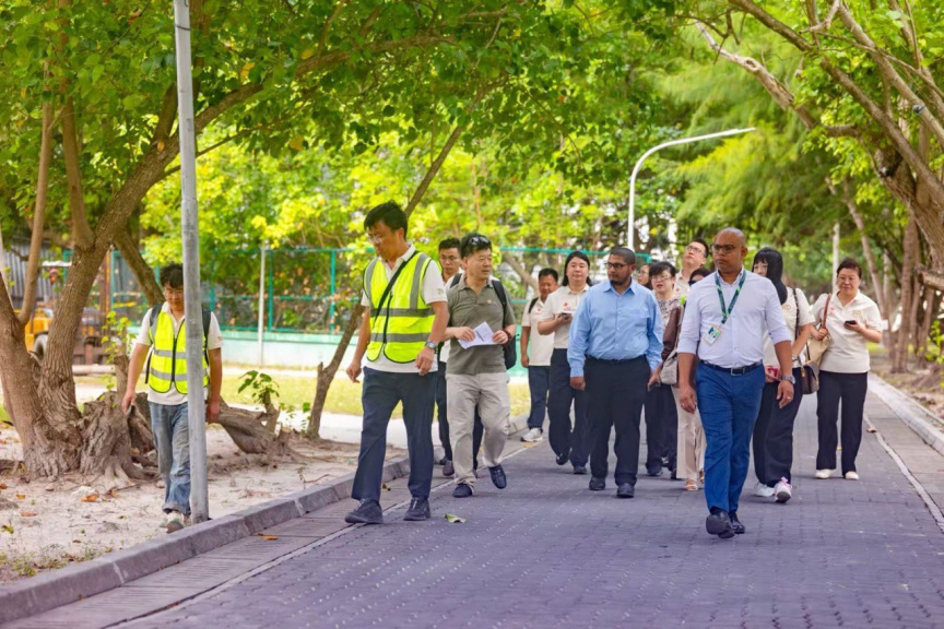 Chinese Expert Team Conducts On-Site Investigations for Maldives' China-Assisted Hospital Project