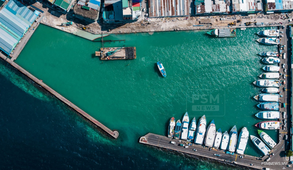 Sheet Piling Completed on 85-Metre Stretch of Malé North Side Road