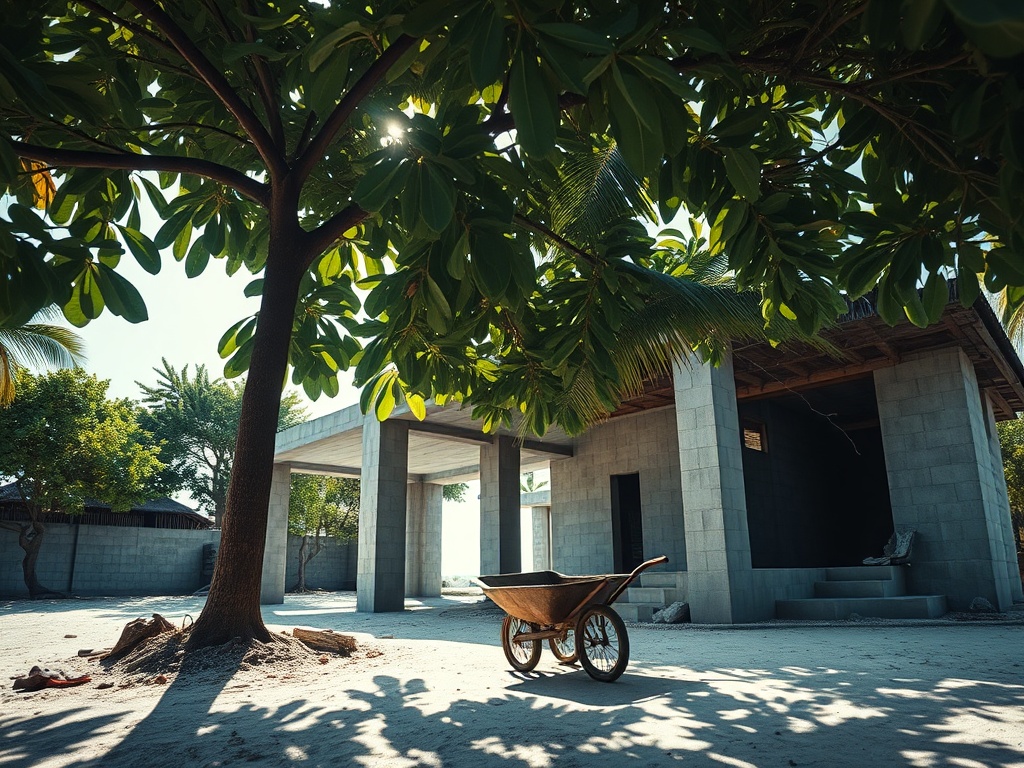 Man Halts House Construction to Save His Mango Tree