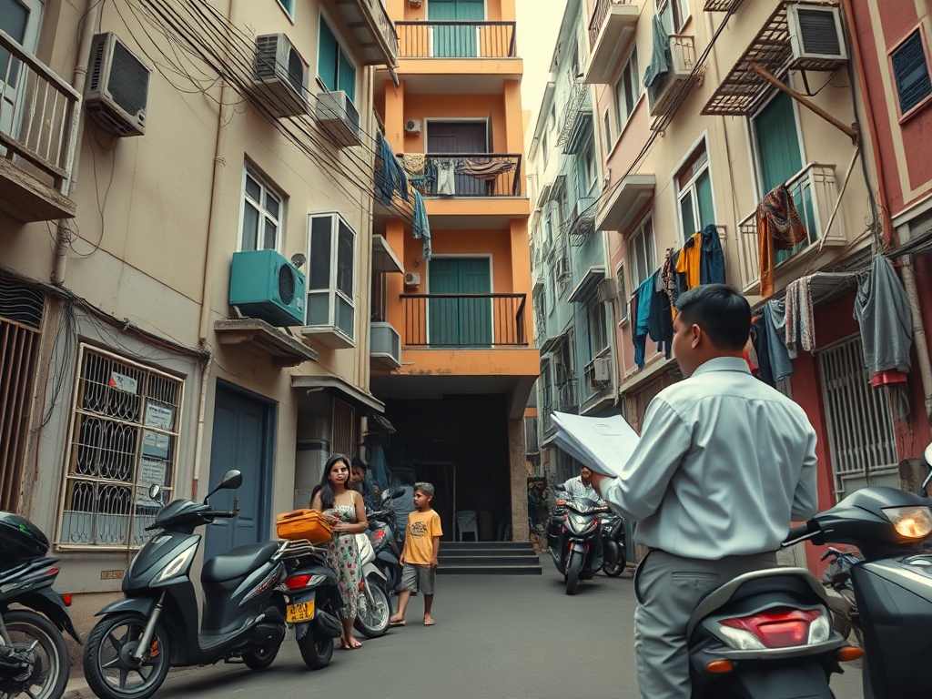 Subsidized flats subleased for profit by leaseholders abroad.