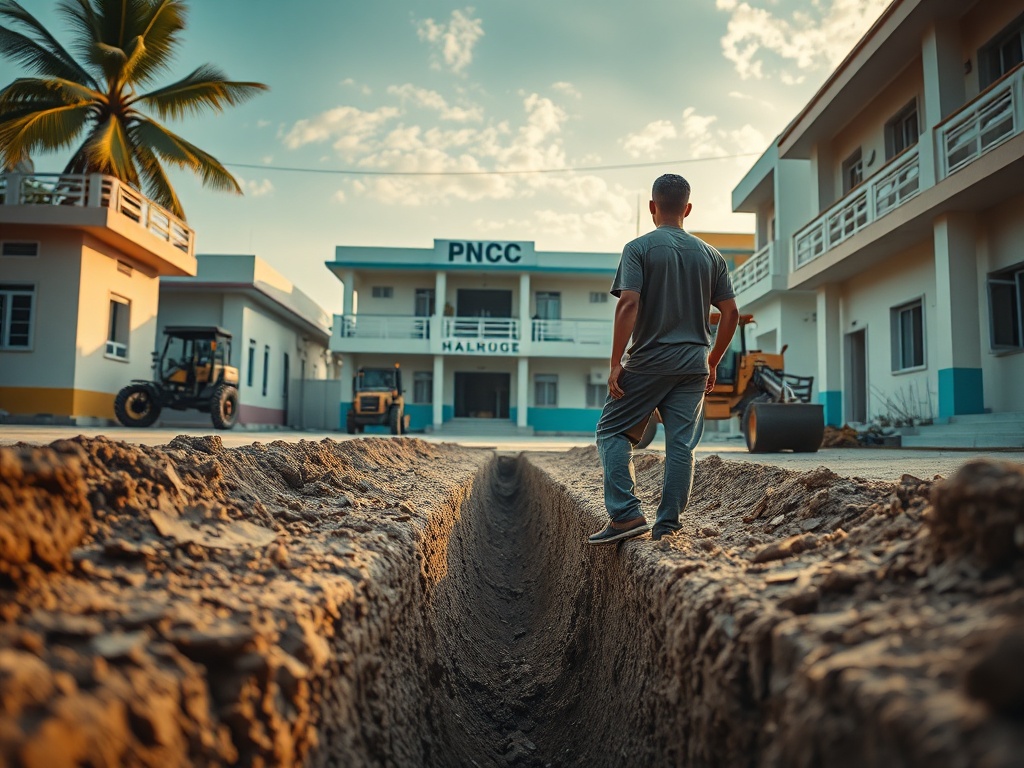 They’re digging again even though a major renovation was done recently.