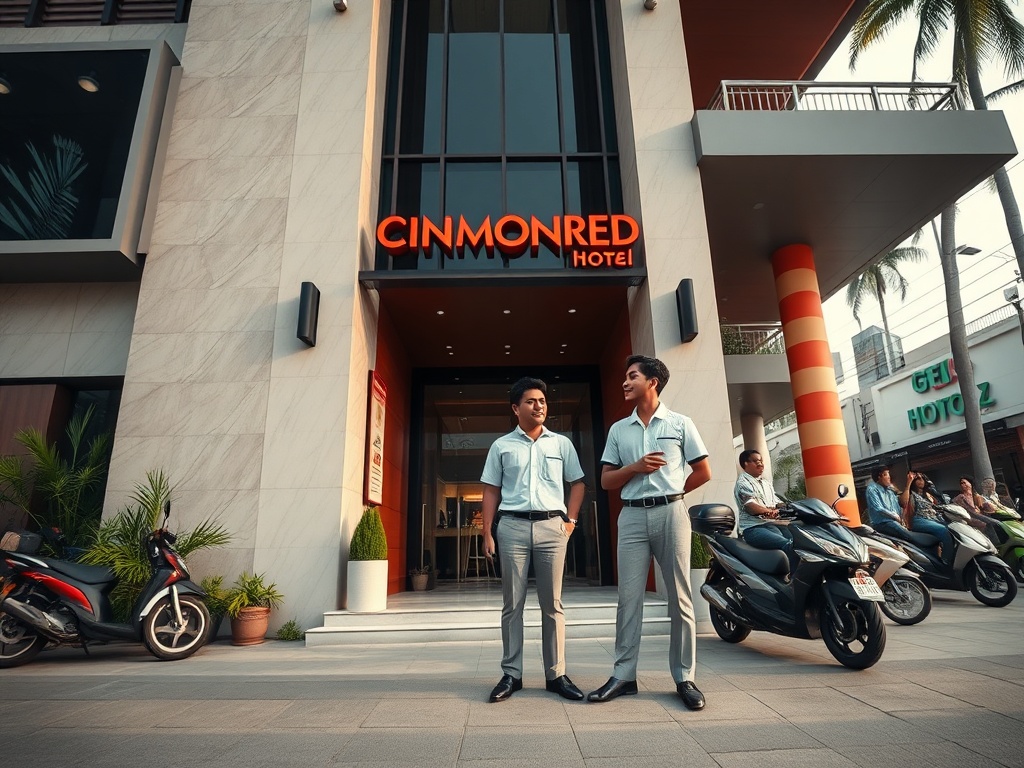I felt the same way when I checked into Cinnamon Red.