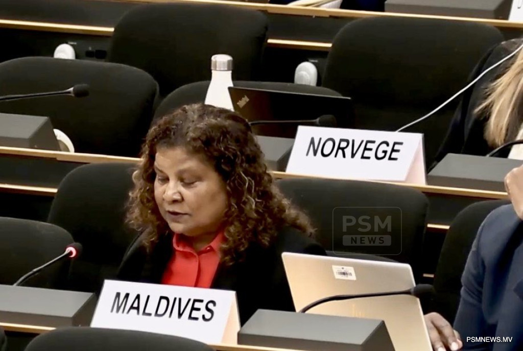Maldives at UN Demands Global Action to Stop Israeli Aggression