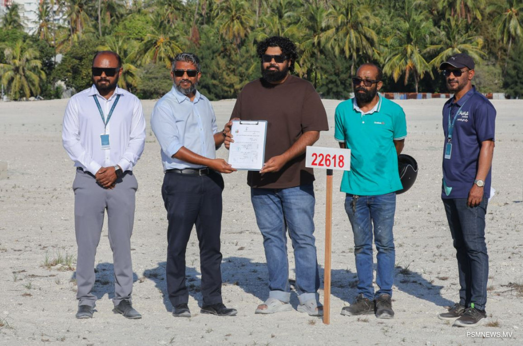 Binveriyaa Land Distribution Begins in Hulhumale' Phase III