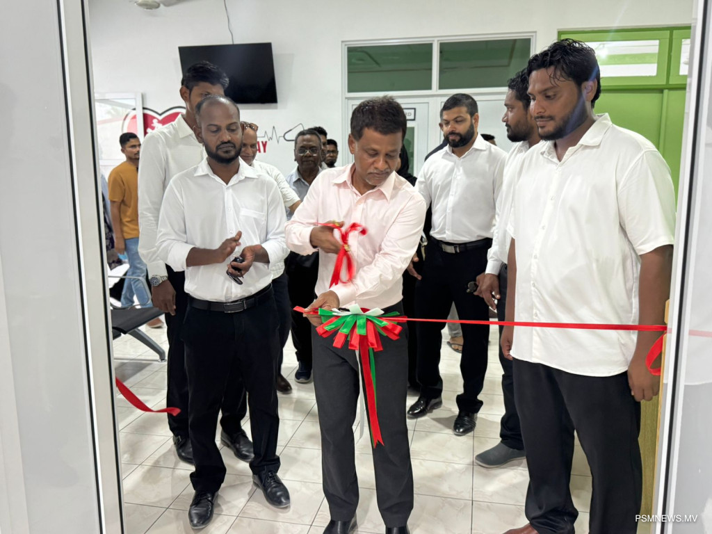 Health Minister Inaugurates New Laboratory Services in Raa Atoll Islands