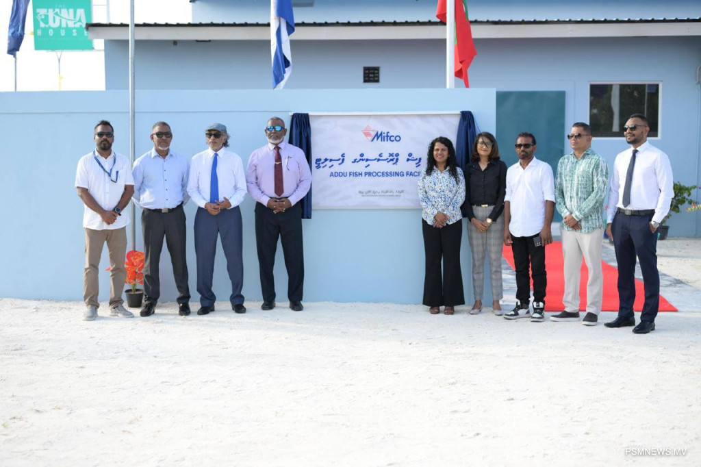MIFCO Opens New Fish Processing Plant in Addu City to Boost Southern Fishery