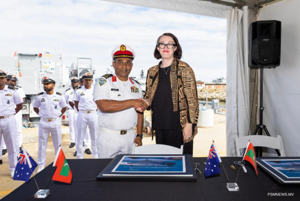 Australia Hands Over Guardian-class Patrol Vessel to Boost Maldives Maritime Security