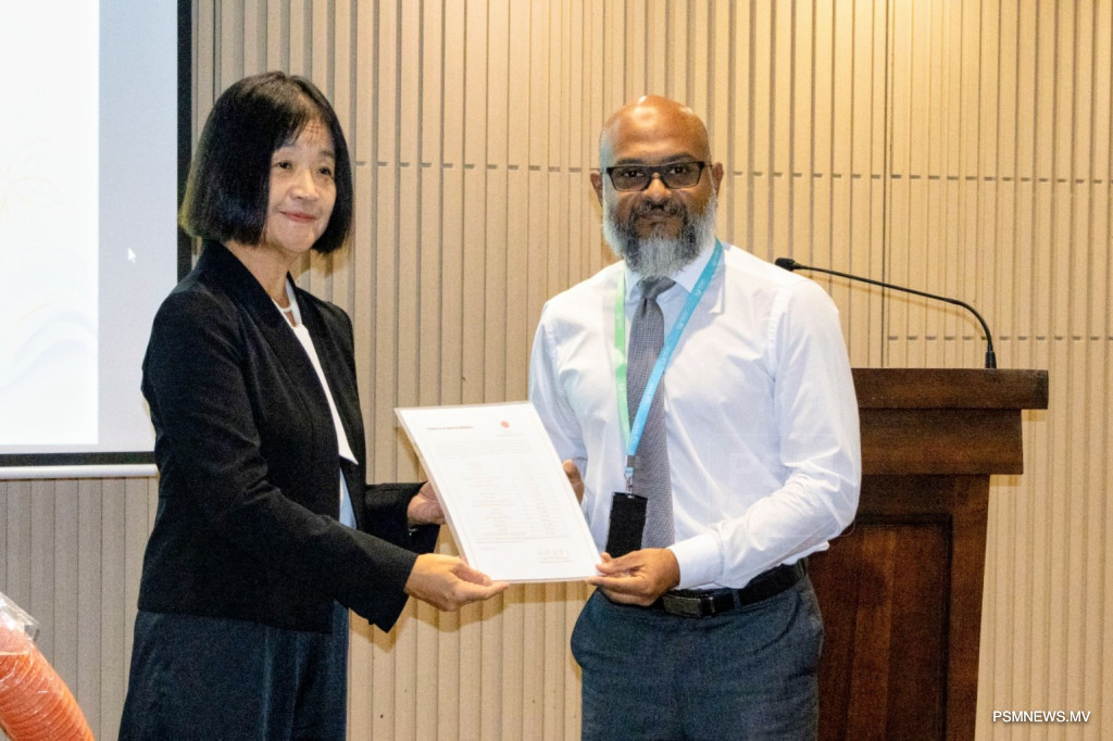 Japan Gifts $4.3 Million in Disaster Response Equipment to the Maldives