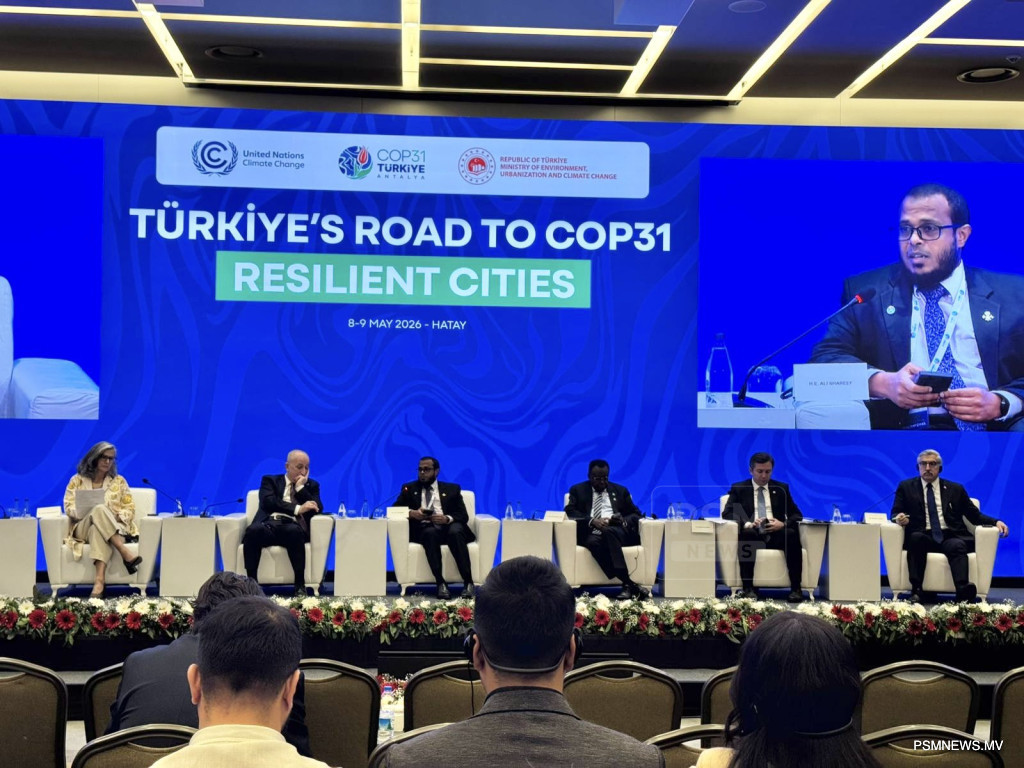 Minister Ali Shareef Urges Unified Global Action at Road to COP31 Summit