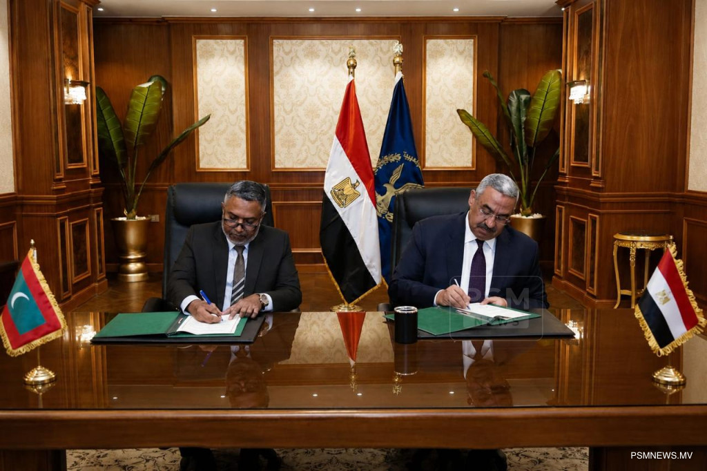 Maldives and Egypt Sign Agreement to Boost Internal Security Cooperation