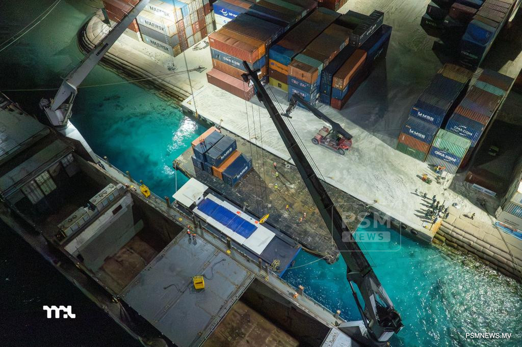 New Thilafushi Container Depot Opens to Ease Male' Commercial Harbour Congestion