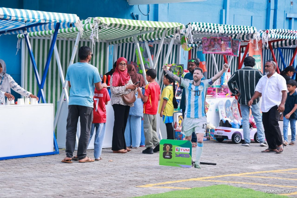 PSM Children's Fair Brings World Cup Excitement to Young Maldivian Fans