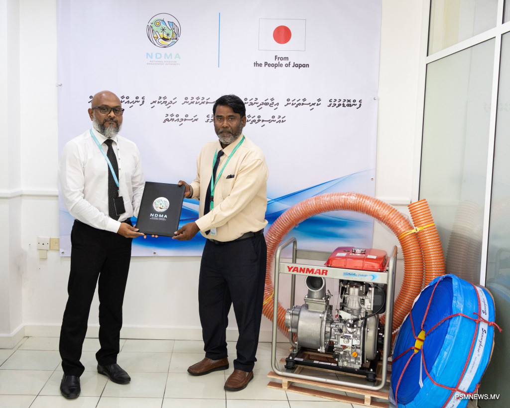 Japan-Donated Drainage Pumps Delivered to 18 Islands to Combat Urban Flooding