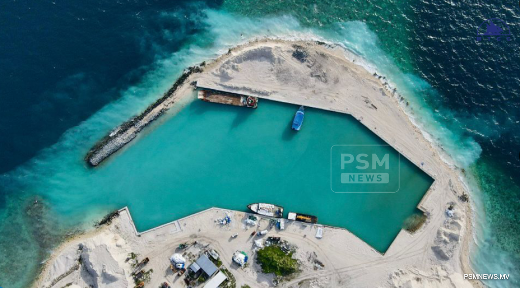 Eydhafushi Harbour Expansion Reaches 54% Completion to Ease Baa Atoll Congestion