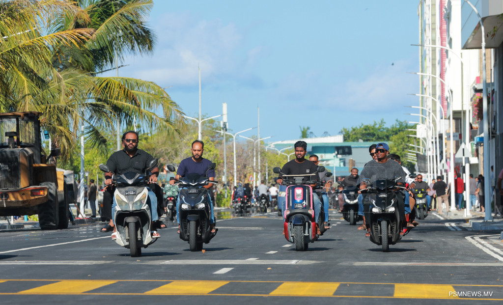 New Sections of Boduthakurufaanu Magu Open Following Major Road Expansion