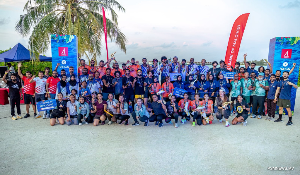 BML WeRun Corporates Debuts First Corporate Relay Race at CROSSROADS Maldives