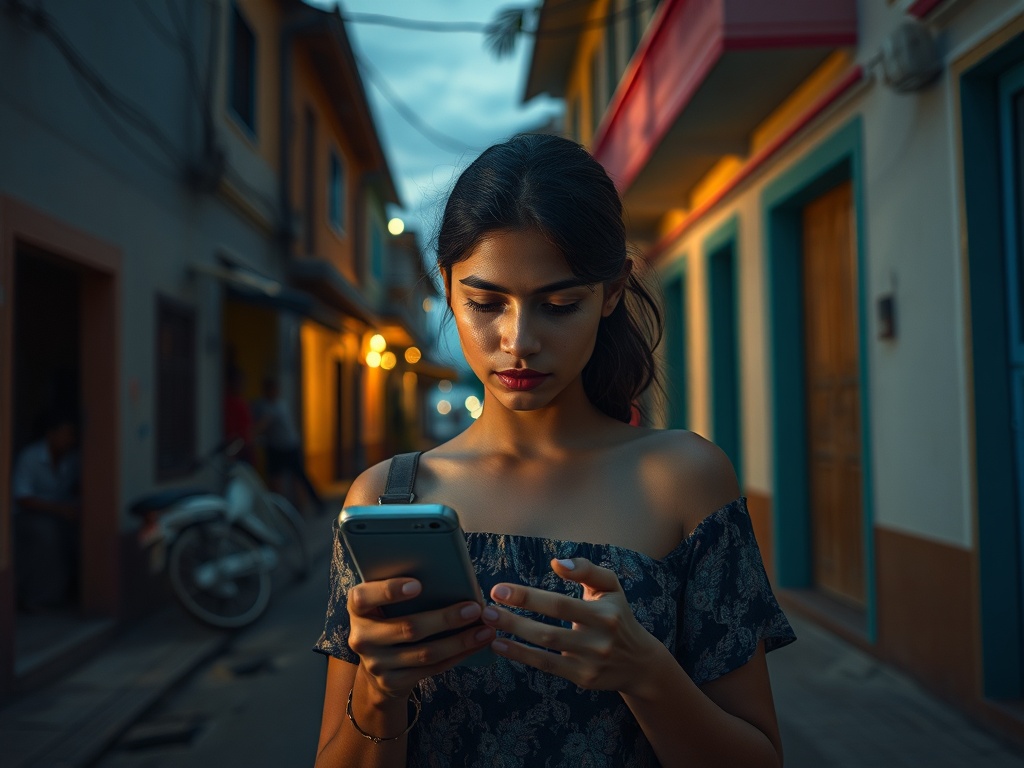 Silencing her by seizing mobile phone is a theft