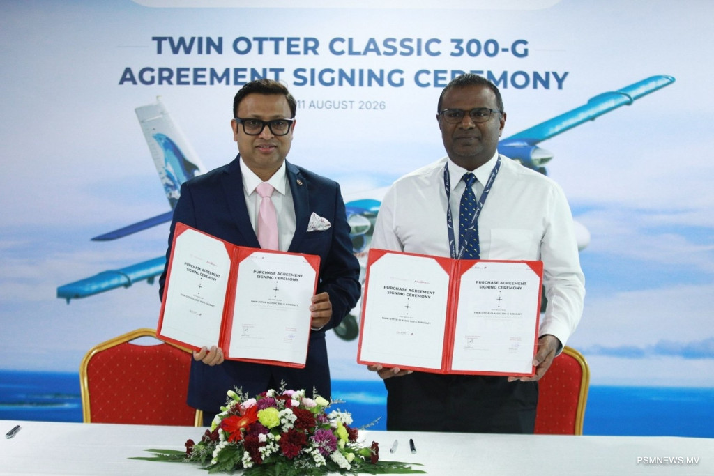 Maldivian Expands Seaplane Fleet With Two New Twin Otter Classic Aircraft